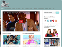 Tablet Screenshot of classymommy.com